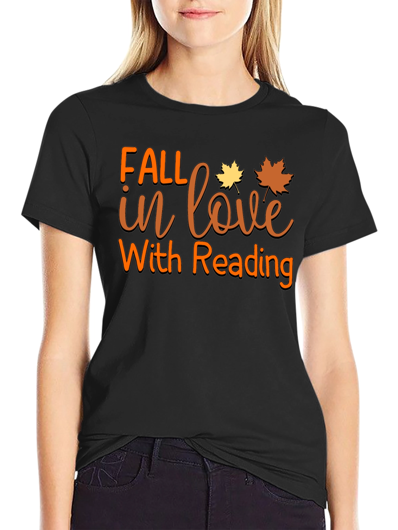 Fall in Love with Reading T-Shirt