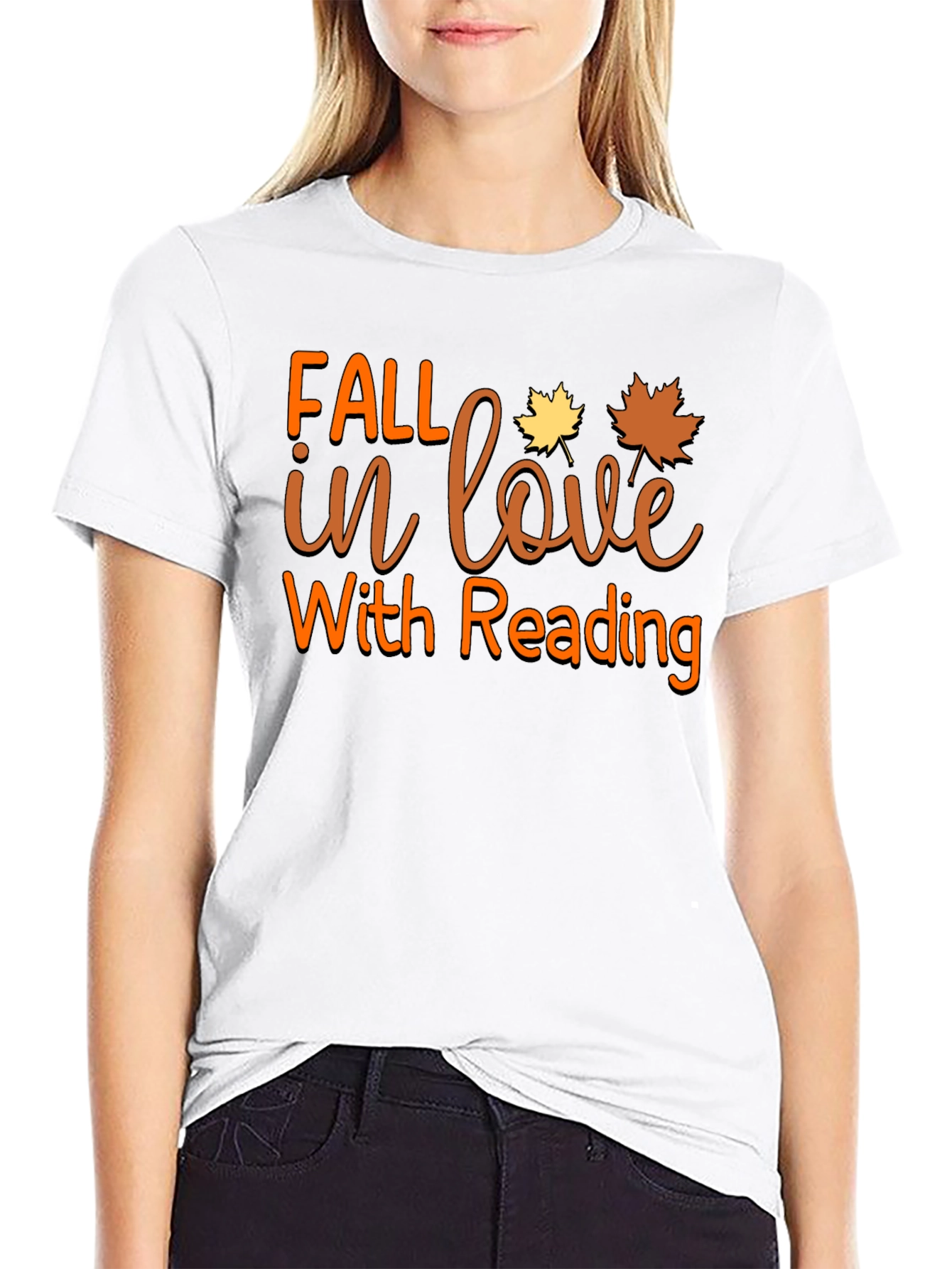 Fall in Love with Reading T-Shirt