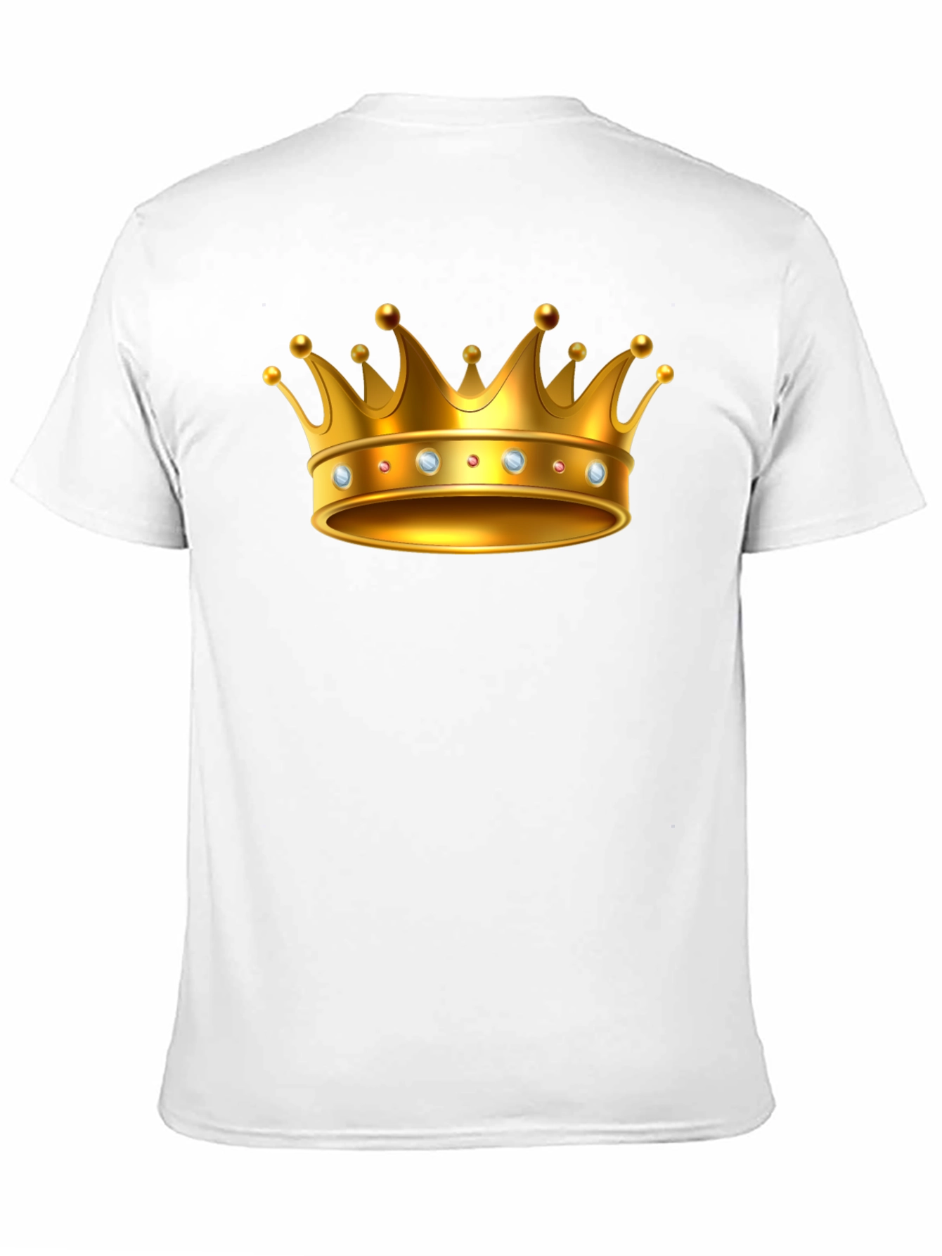 Golden Crown Graphic T-Shirt - Premium Quality