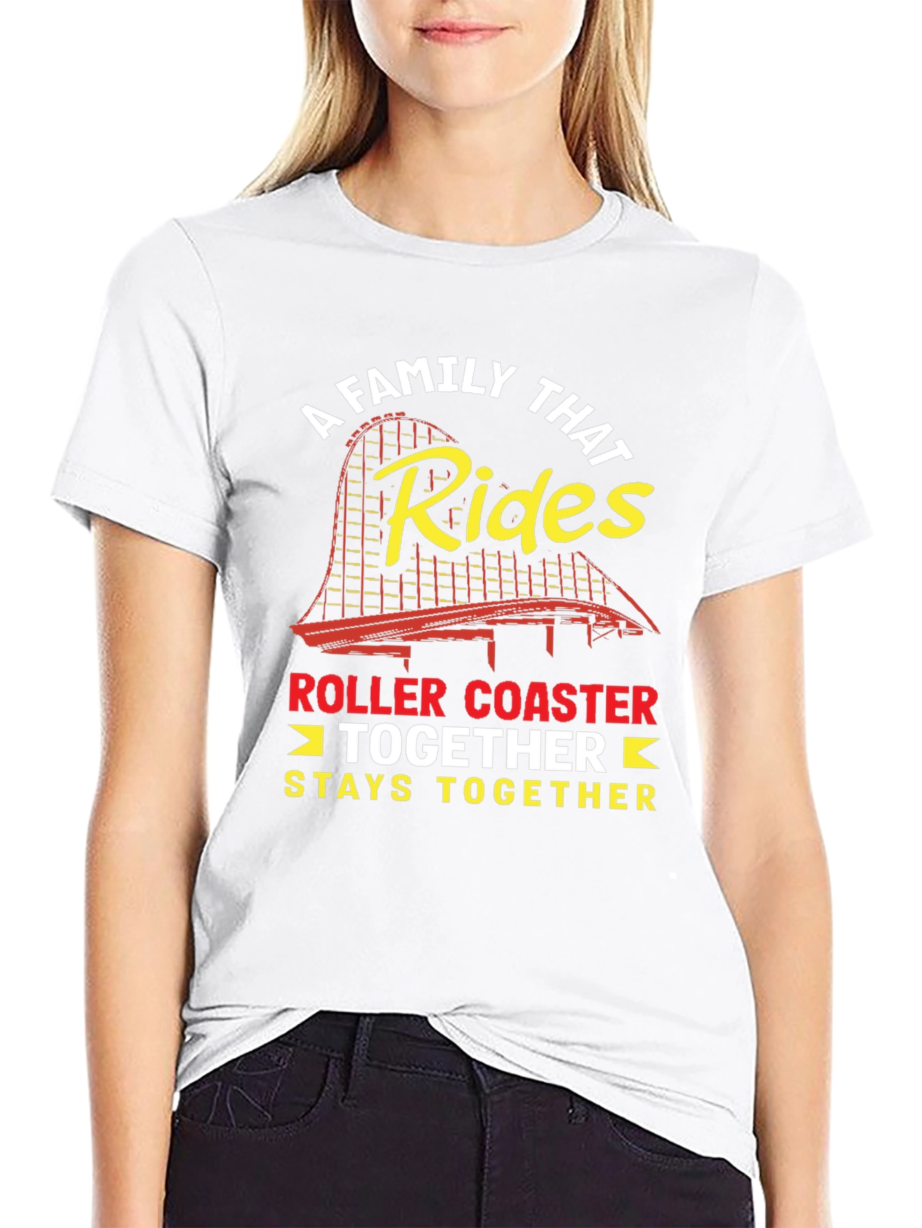 Family Roller Coaster Ride T-Shirt