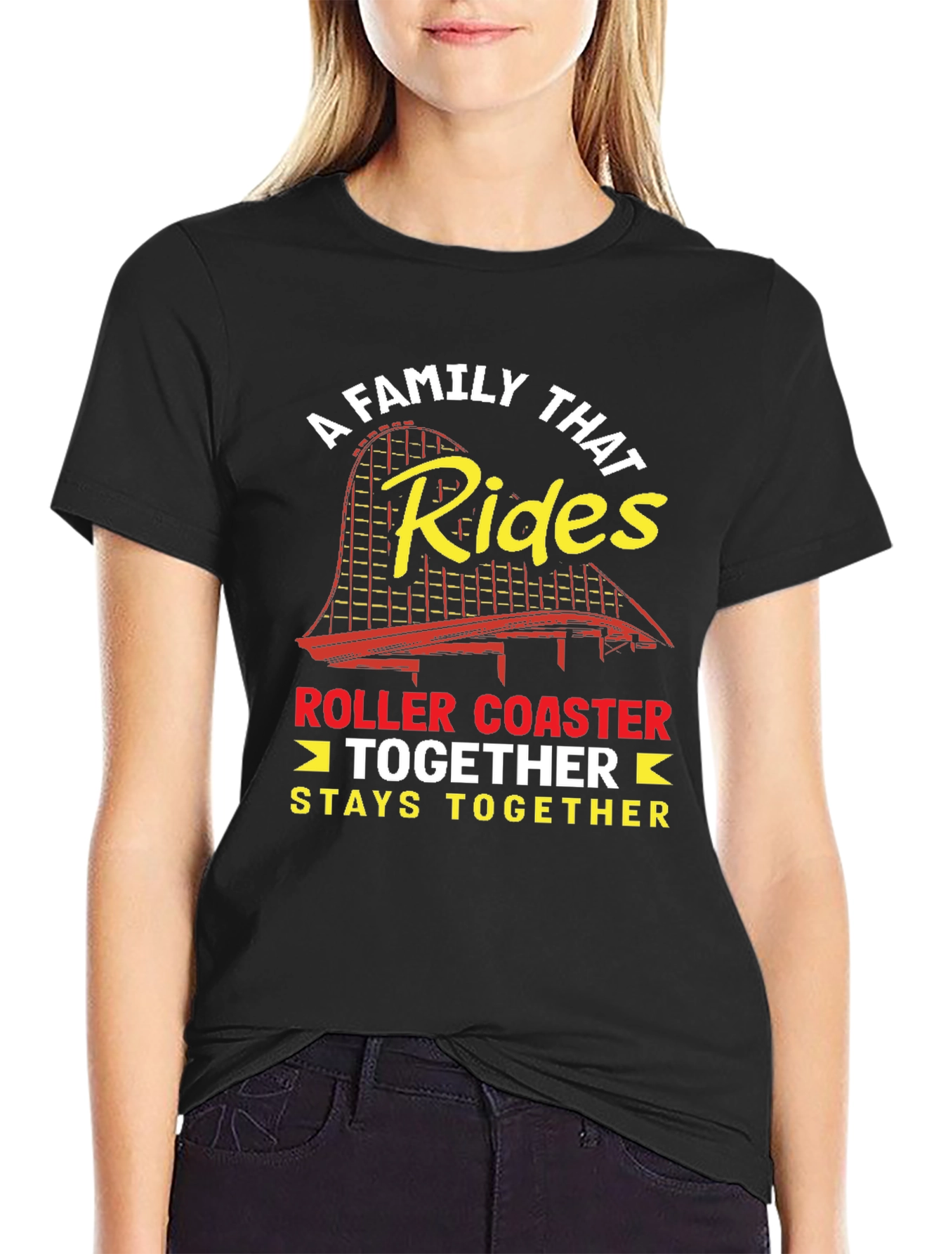 Family Roller Coaster Ride T-Shirt