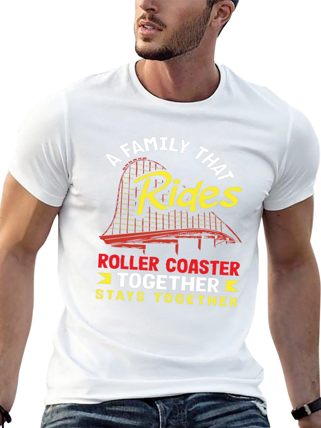 Family Roller Coaster Ride T-Shirt