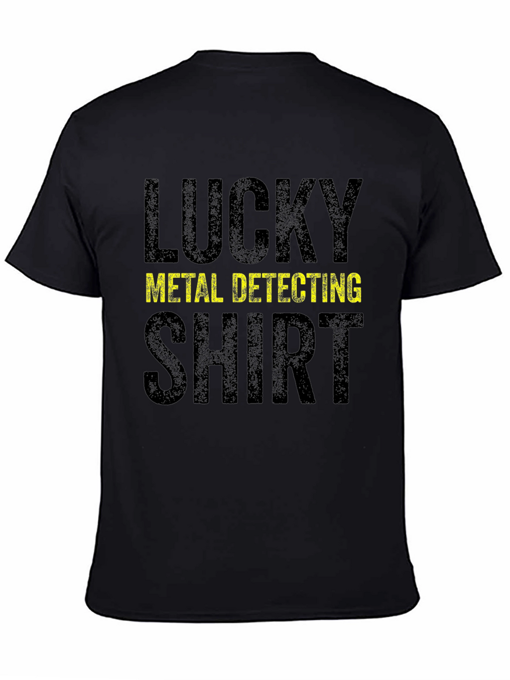 Lucky Metal Detecting Shirt - Black