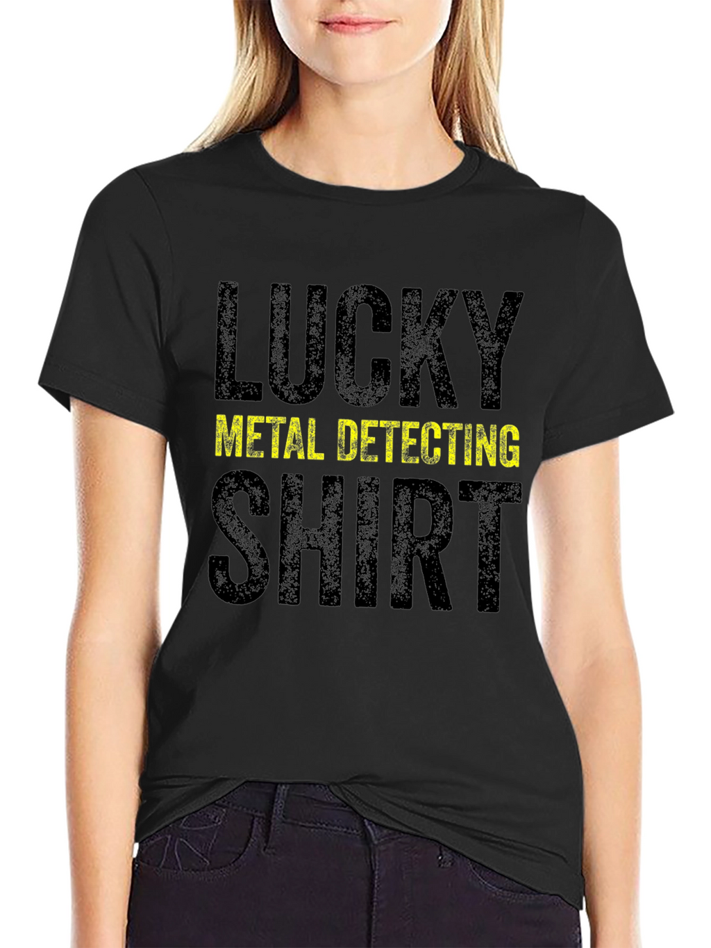 Lucky Metal Detecting Shirt - Black