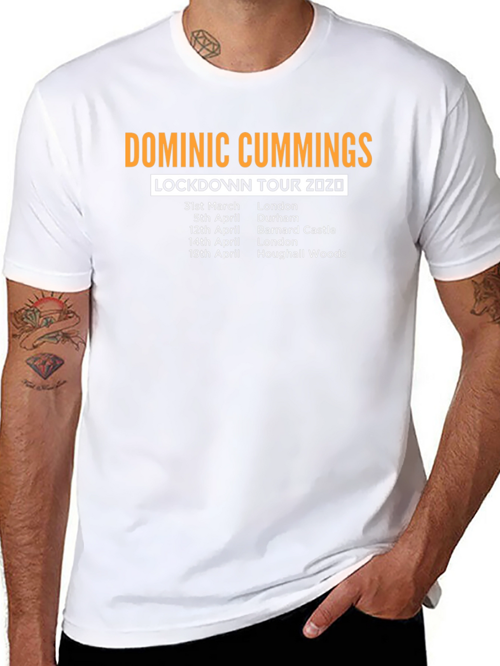 Dominic Cummings Lockdown Tour 2020 T-Shirt