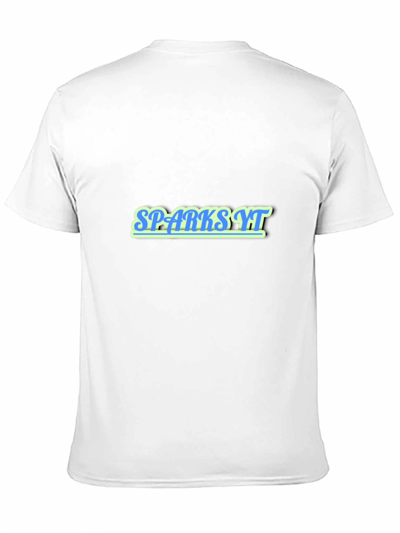 Spark YT Graphic Print Black T-Shirt
