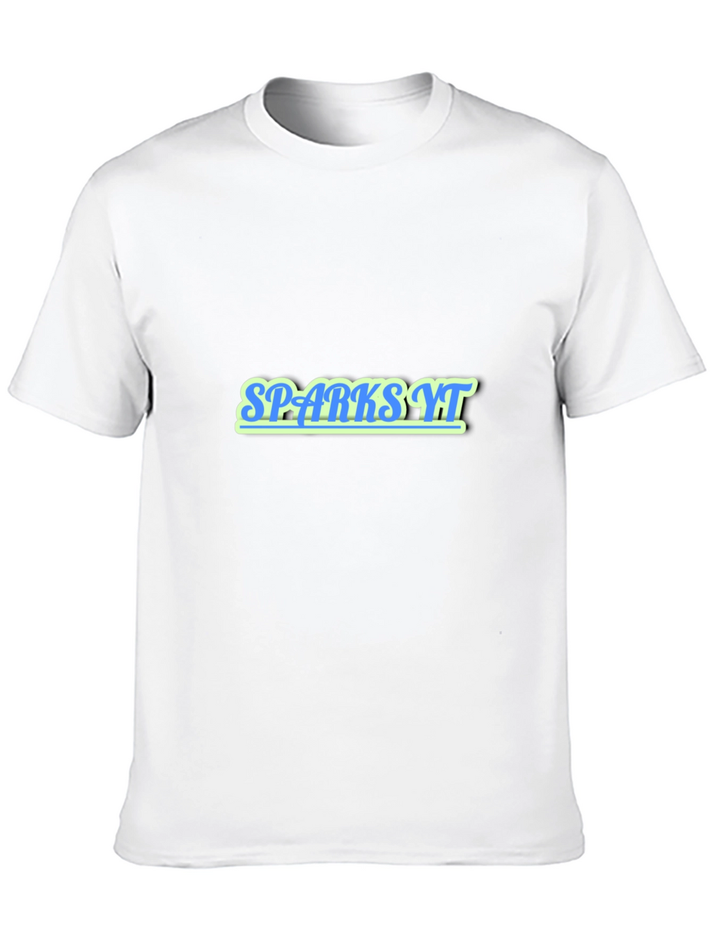 Spark YT Graphic Print Black T-Shirt