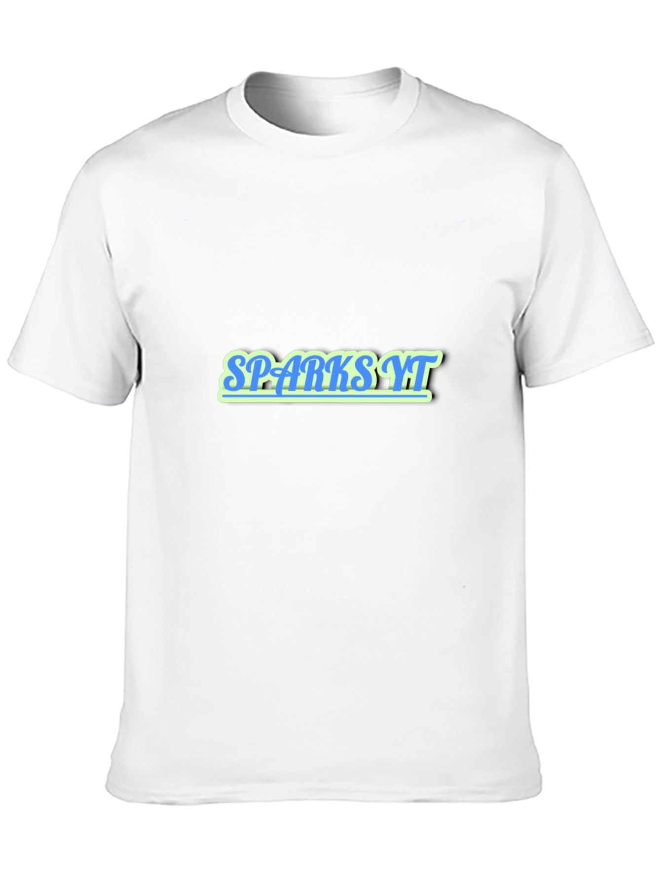 Spark YT Graphic Print Black T-Shirt