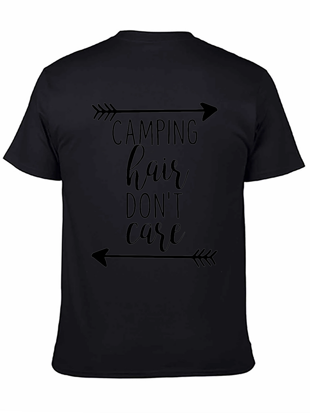 Camping Hair Dont Care T-Shirt