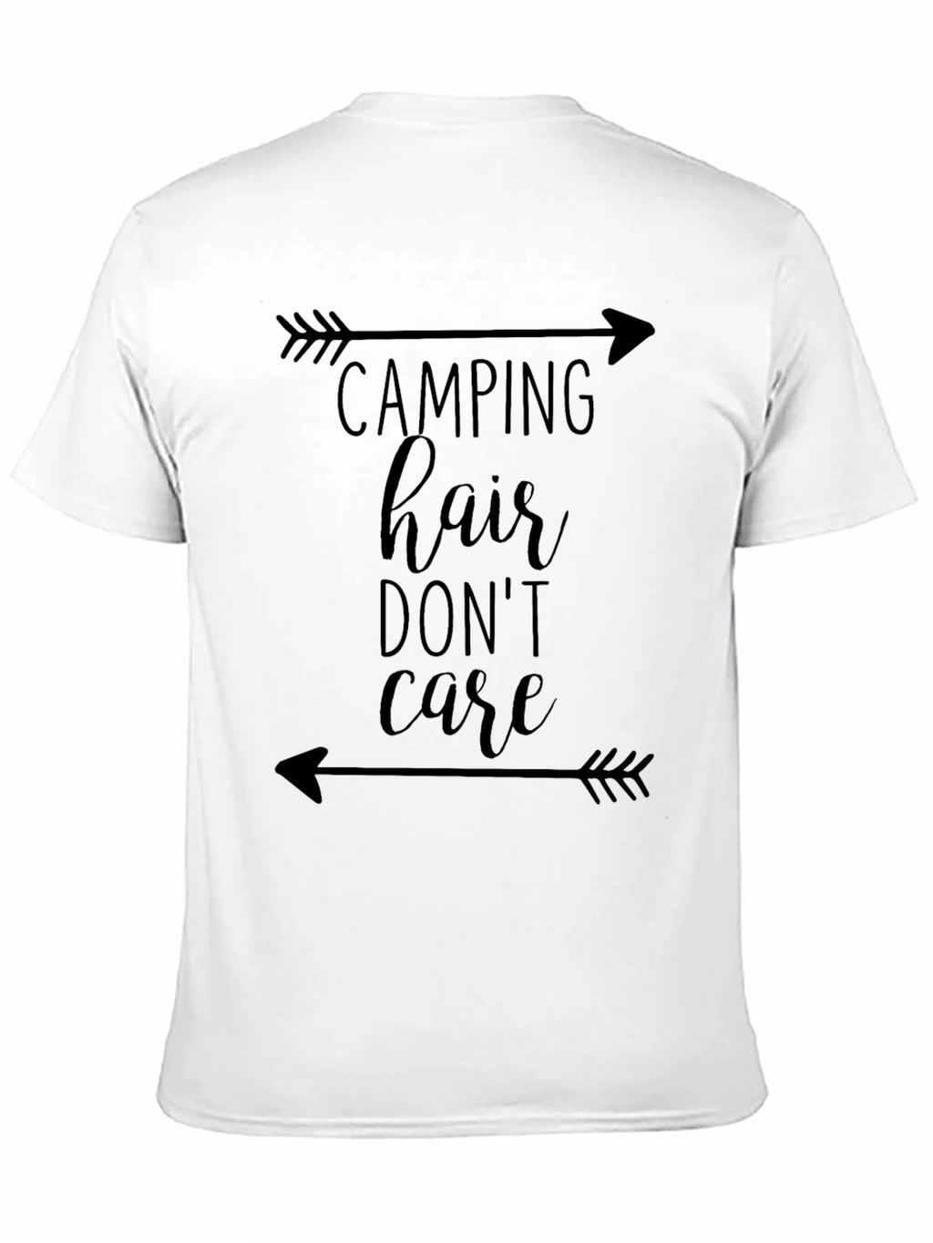 Camping Hair Dont Care T-Shirt
