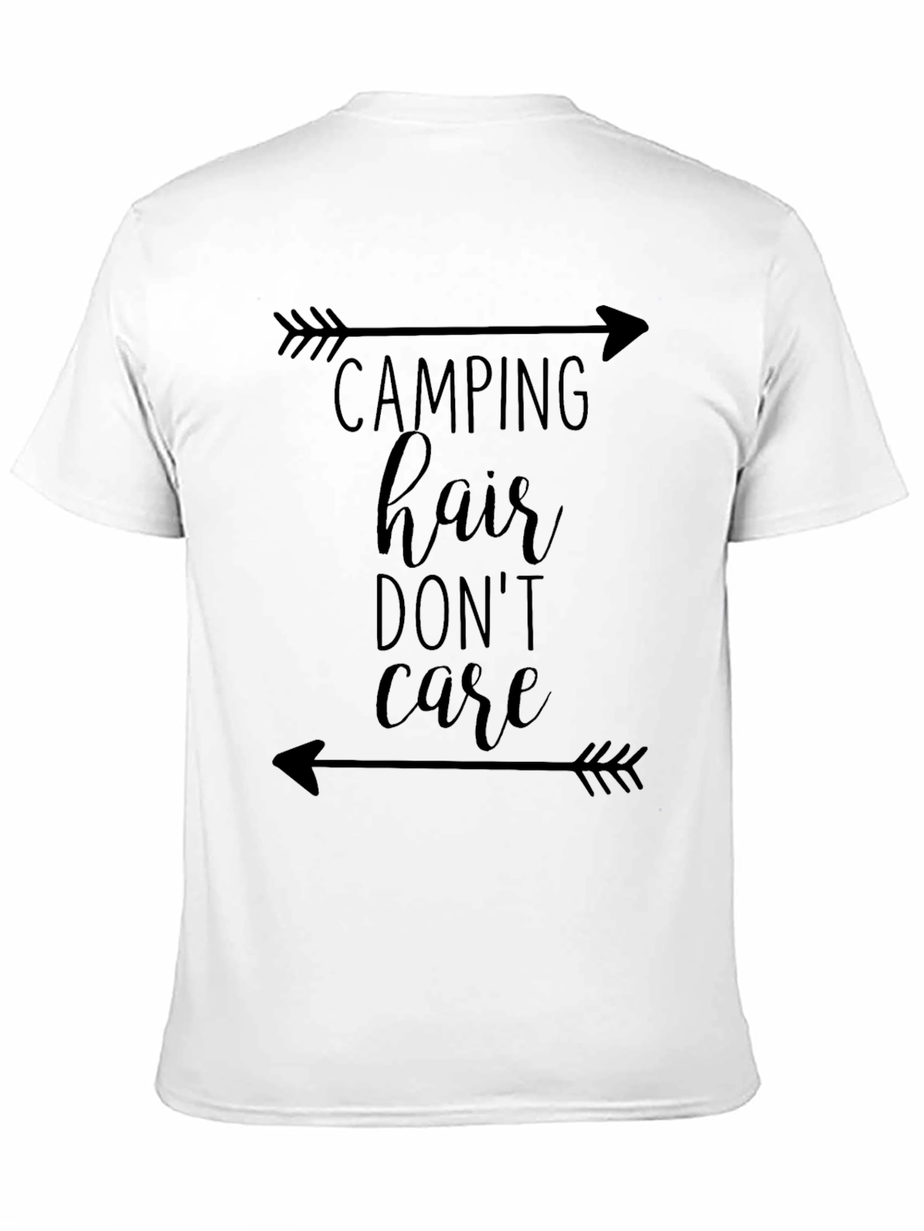 Camping Hair Dont Care T-Shirt