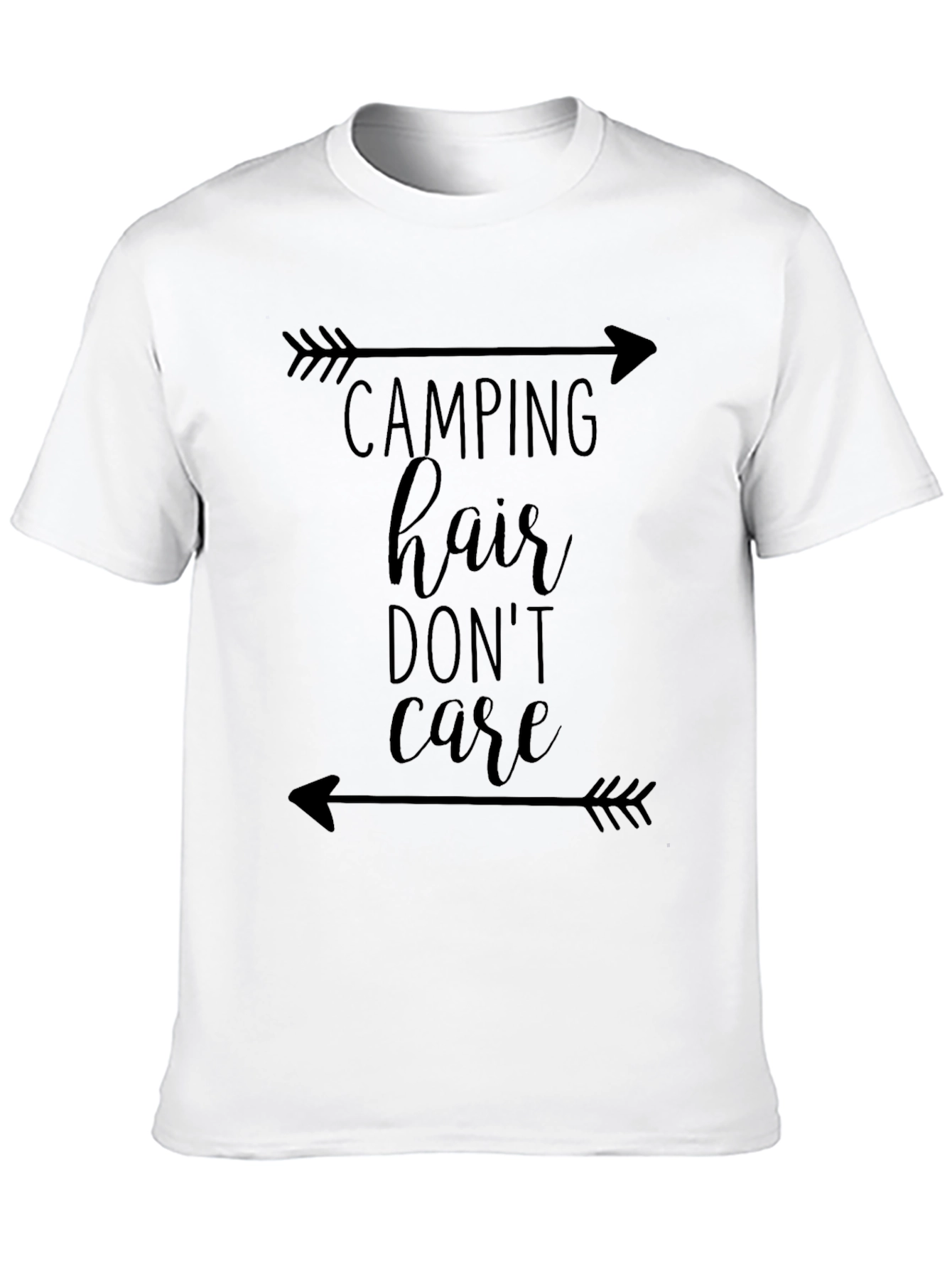 Camping Hair Dont Care T-Shirt