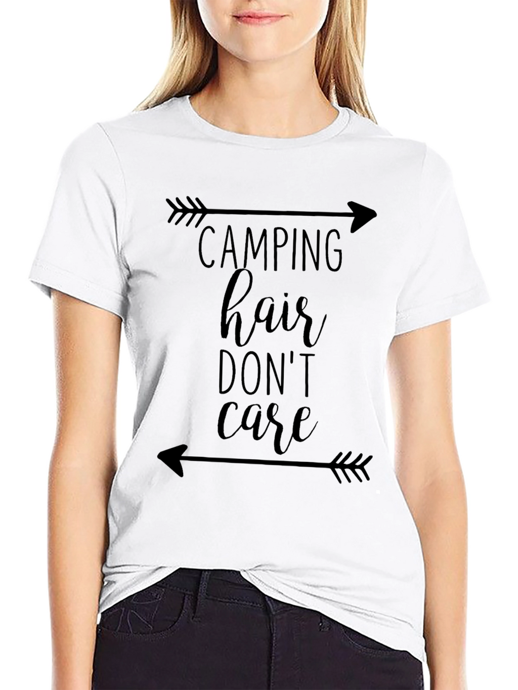 Camping Hair Dont Care T-Shirt