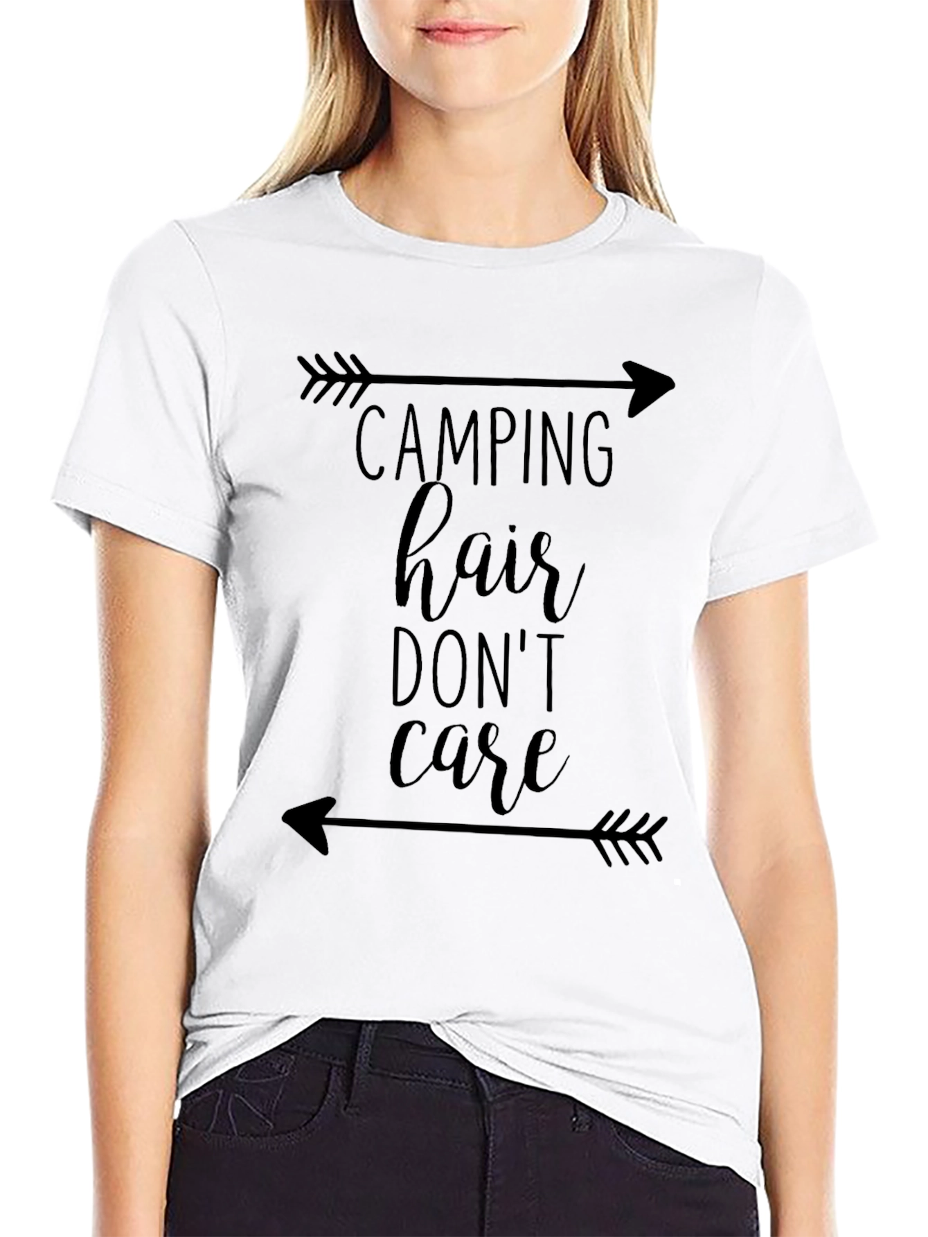 Camping Hair Dont Care T-Shirt