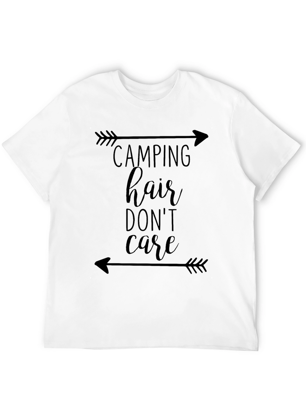 Camping Hair Dont Care T-Shirt