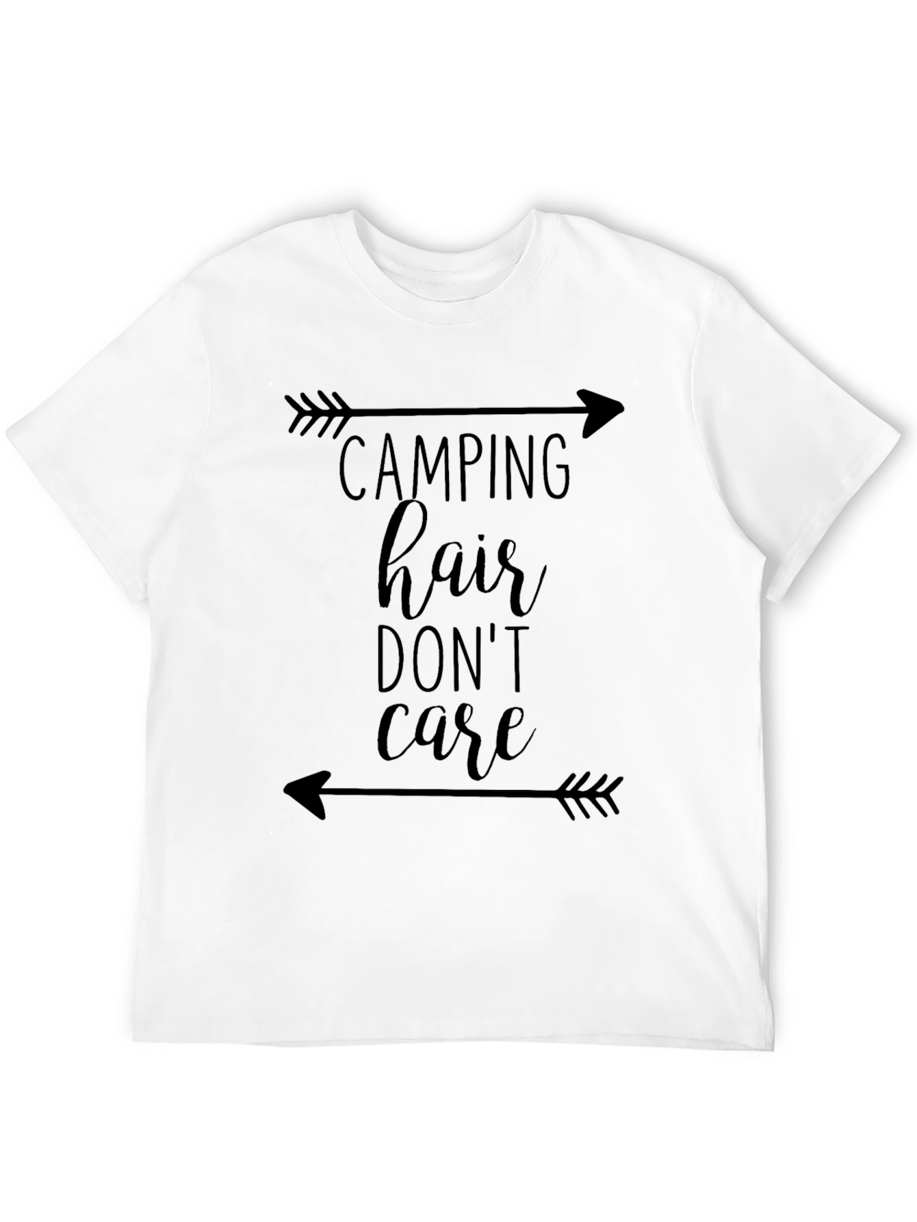 Camping Hair Dont Care T-Shirt