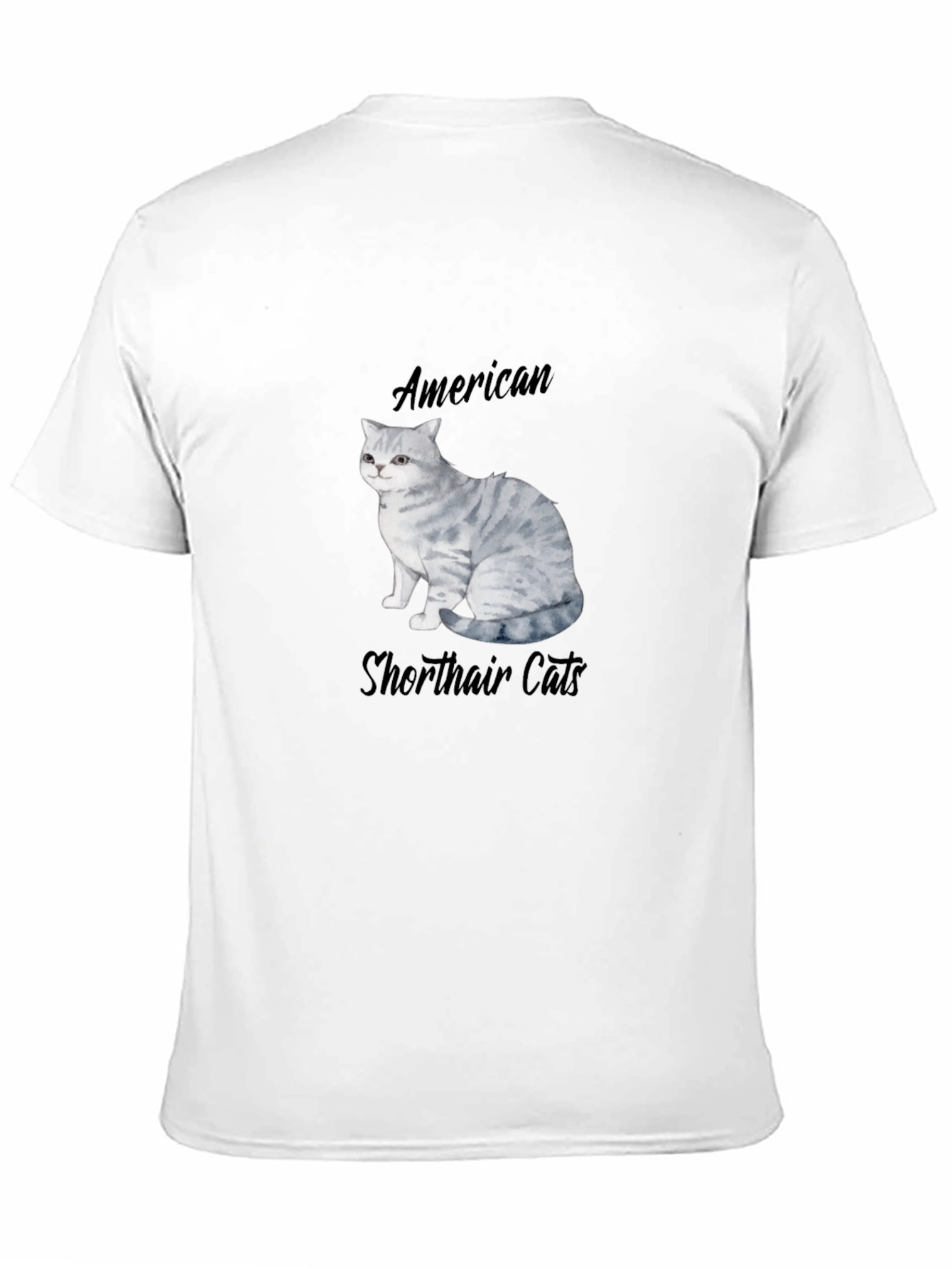 American Shorthair Cat Graphic T-Shirt