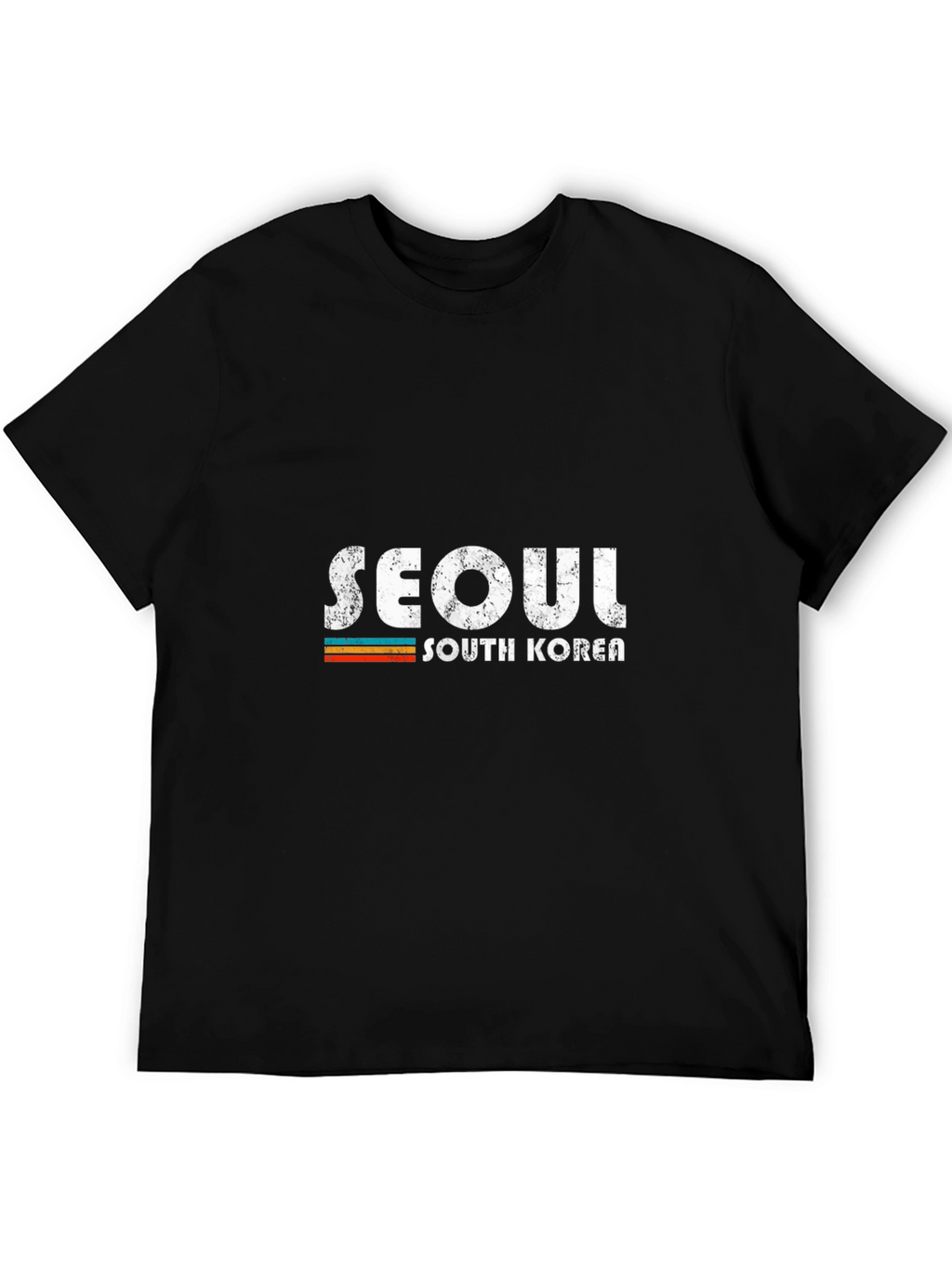 Seoul South Korea Retro Graphic T-Shirt