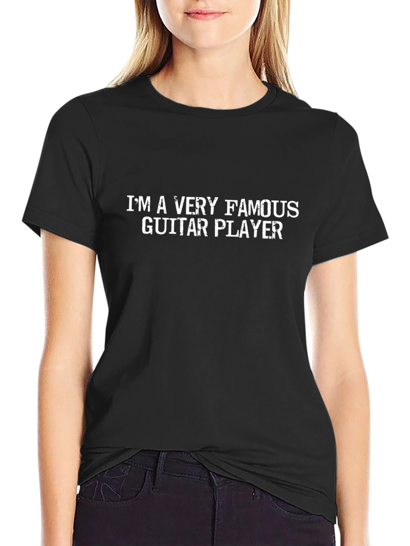 Im A Very Famous Guitar Player Graphic Tee