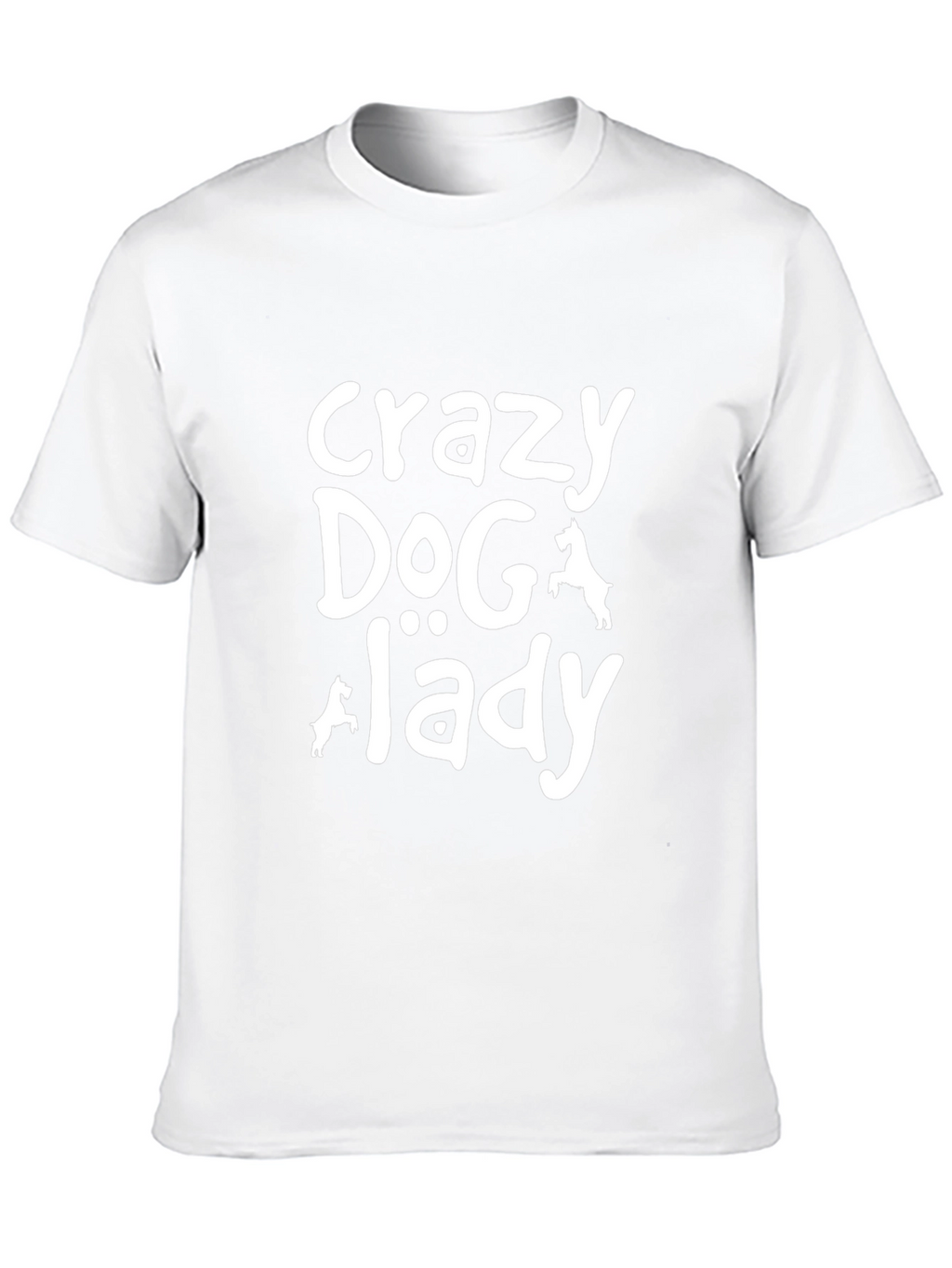 Crazy Dog Lady T-Shirt Cute Dog Lover Tee