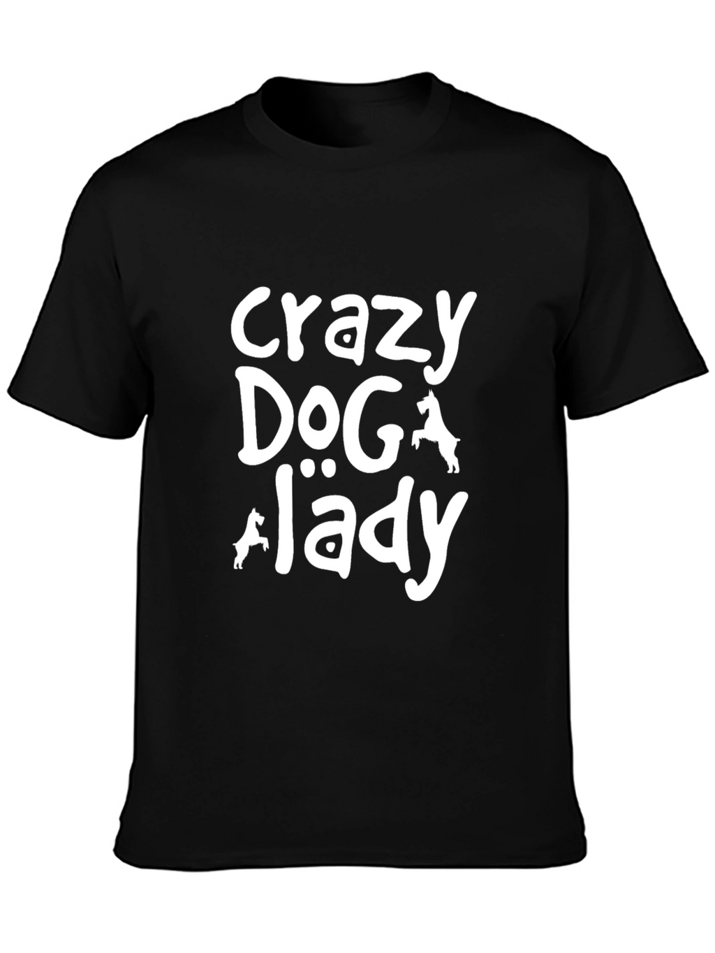 Crazy Dog Lady T-Shirt Cute Dog Lover Tee