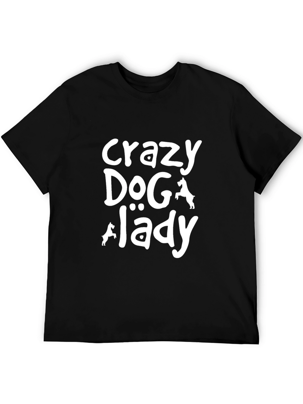 Crazy Dog Lady T-Shirt Cute Dog Lover Tee