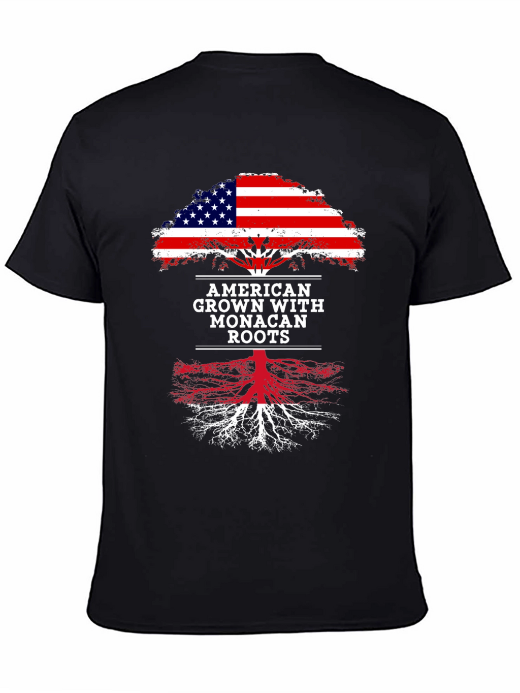 American Grown with Monacan Roots T-Shirt