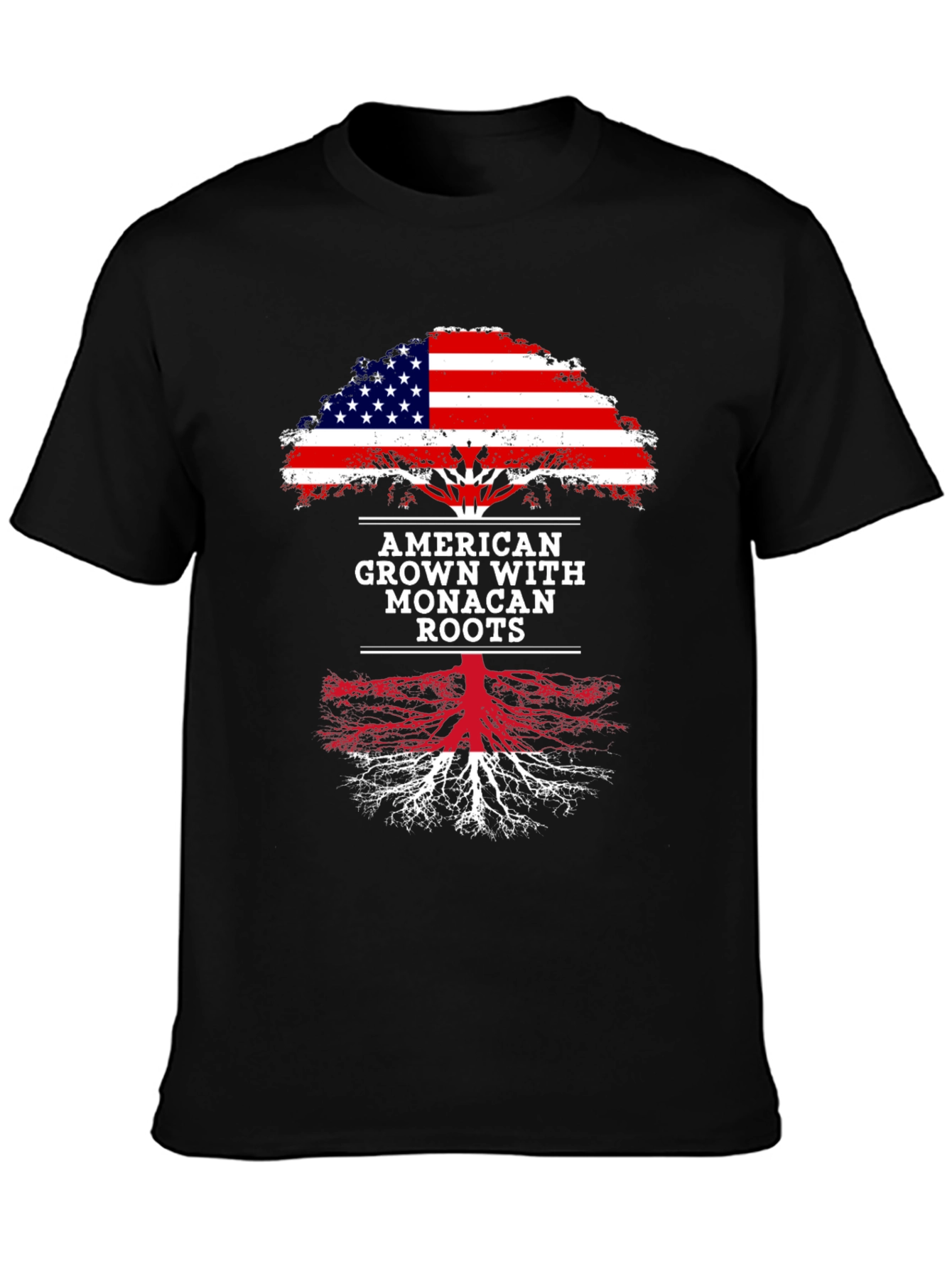 American Grown with Monacan Roots T-Shirt