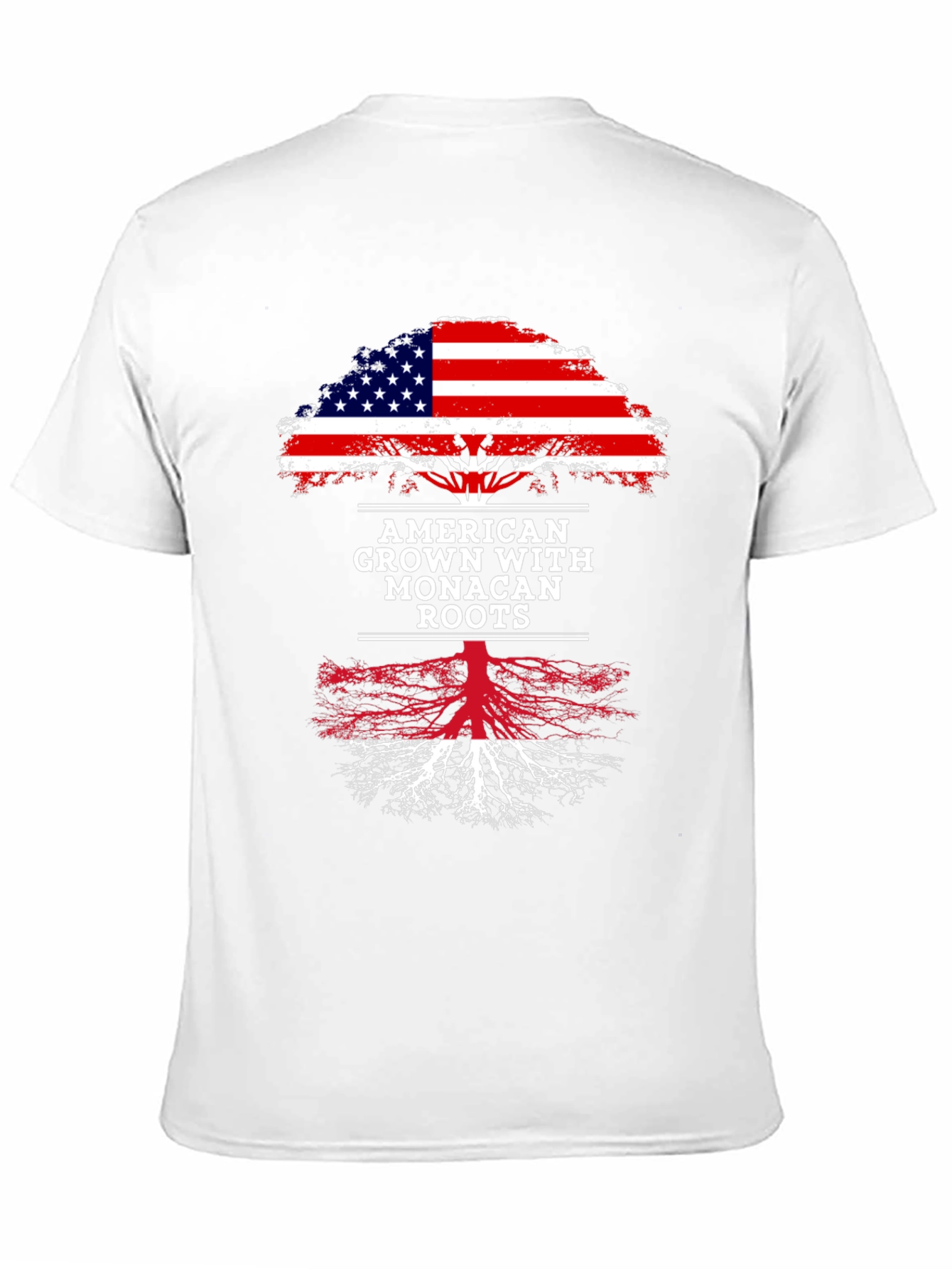 American Grown with Monacan Roots T-Shirt