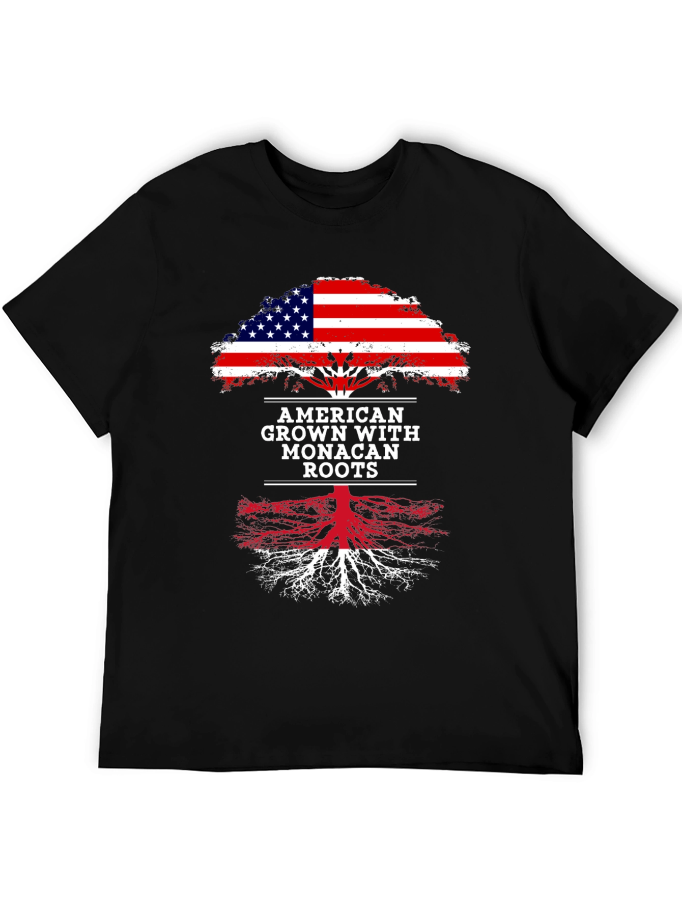 American Grown with Monacan Roots T-Shirt