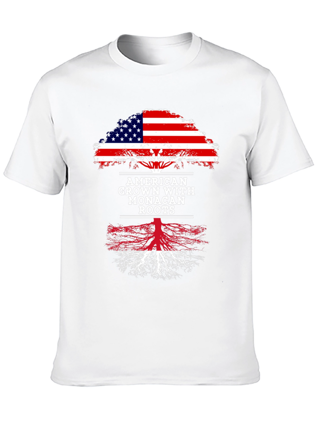 American Grown with Monacan Roots T-Shirt