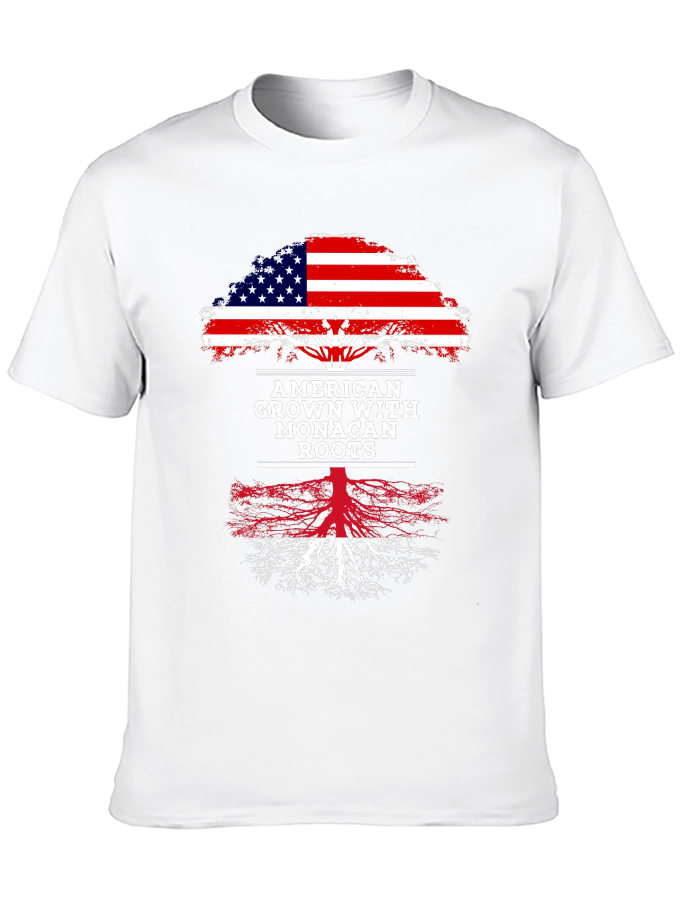 American Grown with Monacan Roots T-Shirt