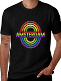 Amsterdam LGBT Pride Rainbow T-Shirt