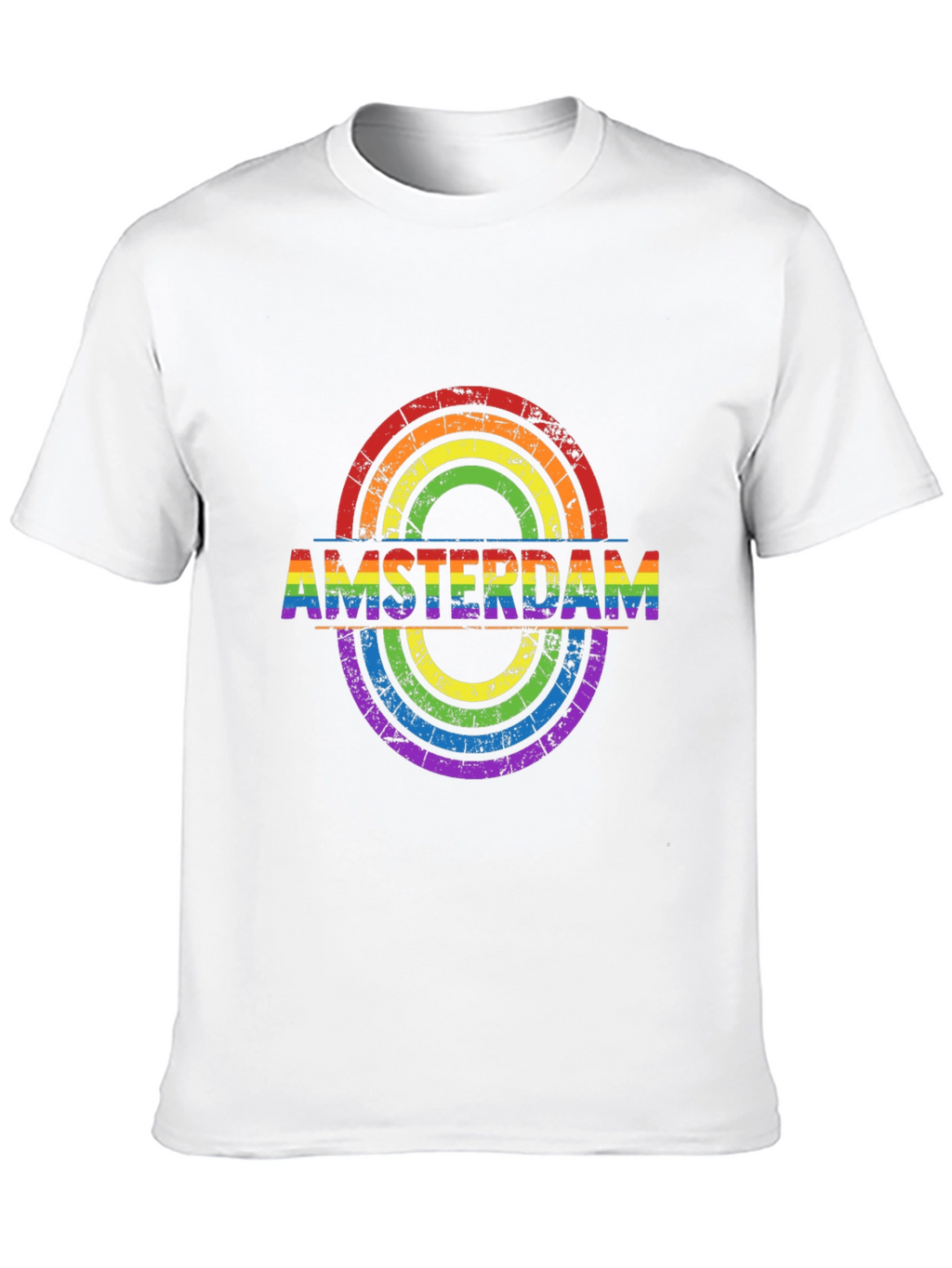 Amsterdam LGBT Pride Rainbow T-Shirt