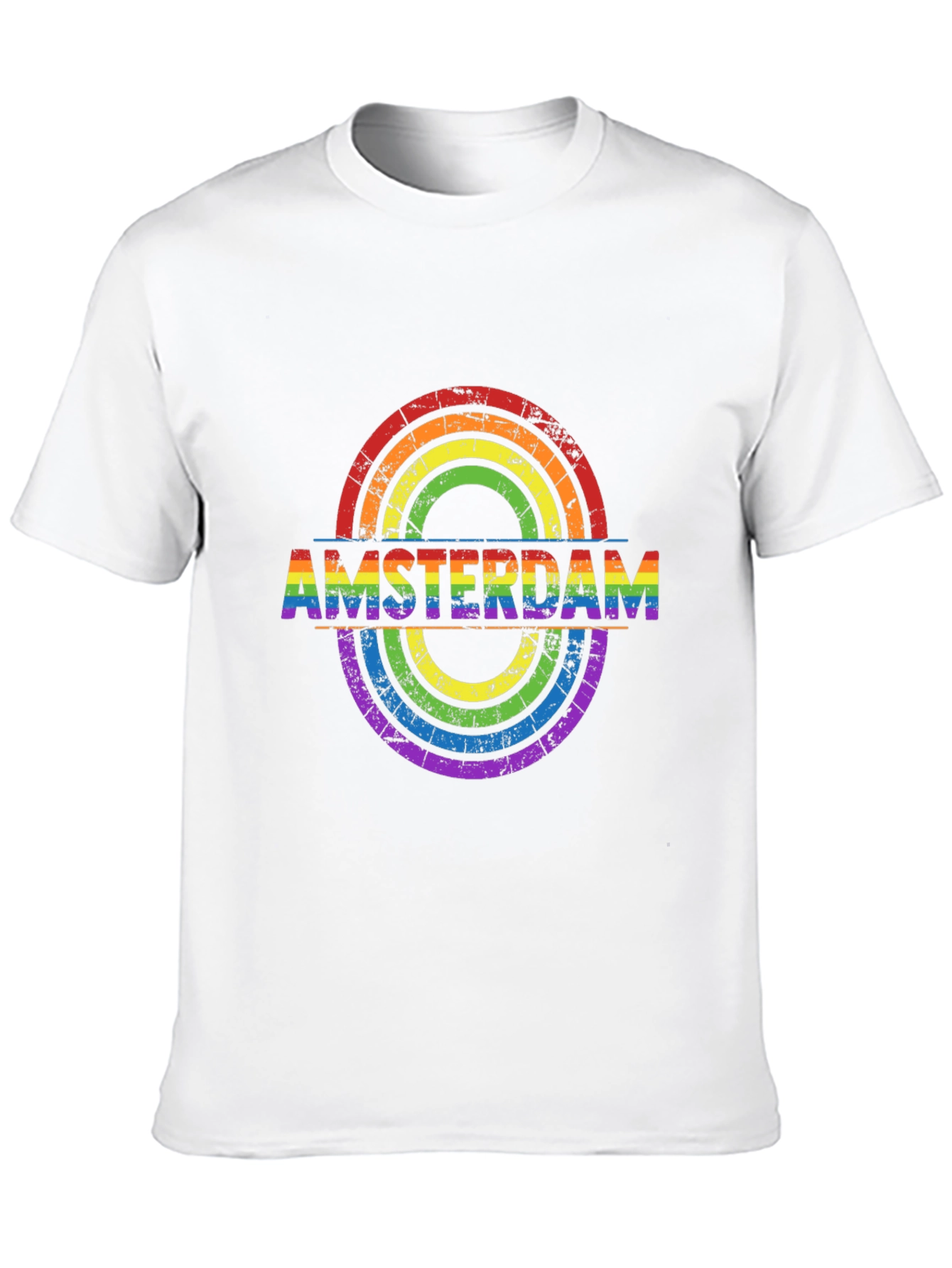 Amsterdam LGBT Pride Rainbow T-Shirt
