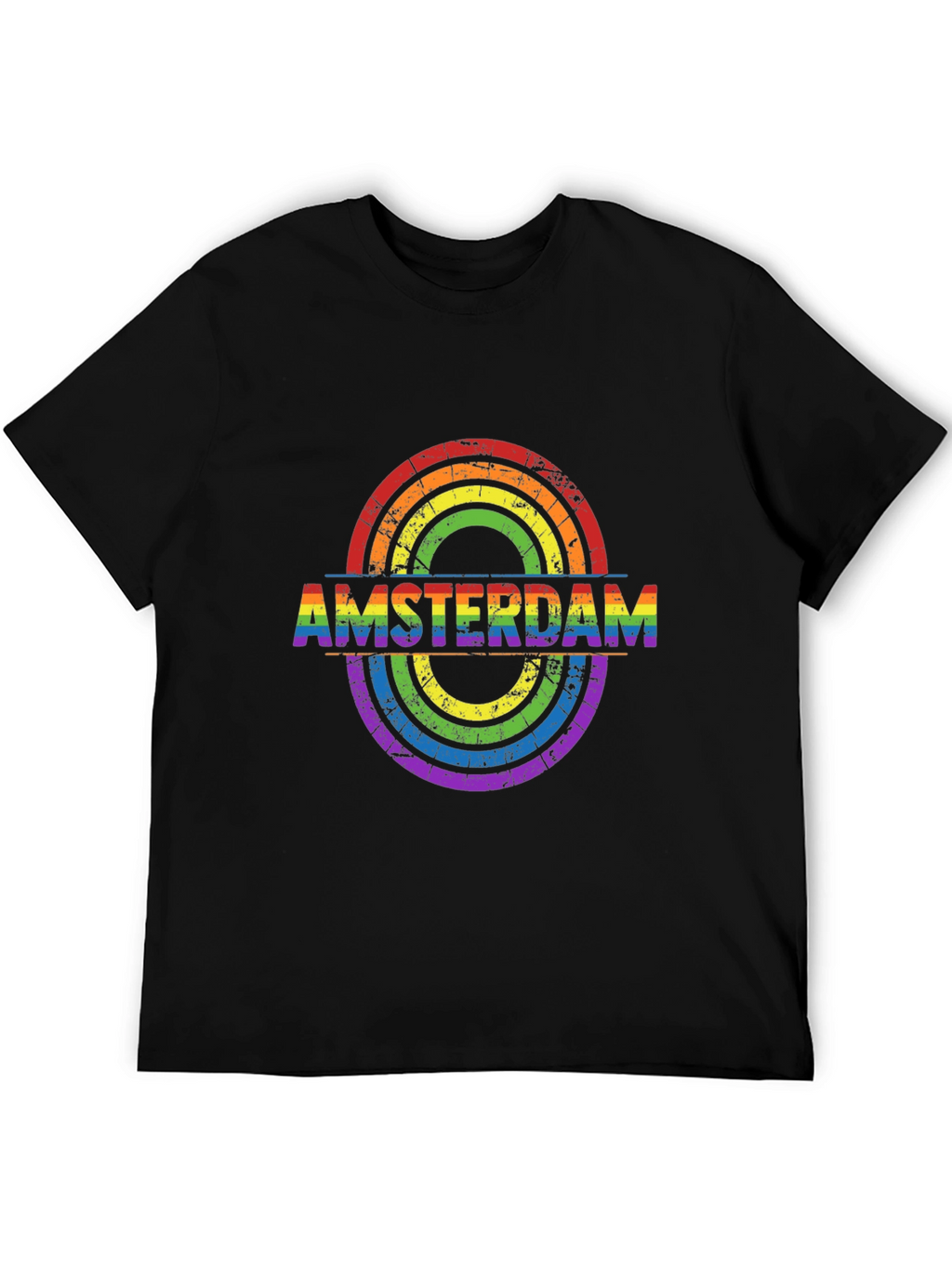Amsterdam LGBT Pride Rainbow T-Shirt