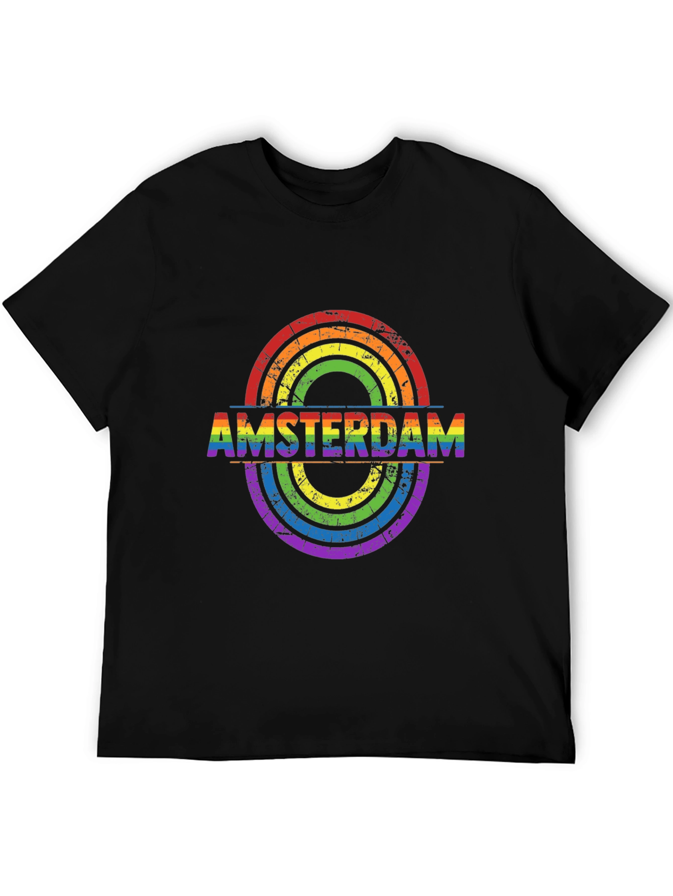 Amsterdam LGBT Pride Rainbow T-Shirt