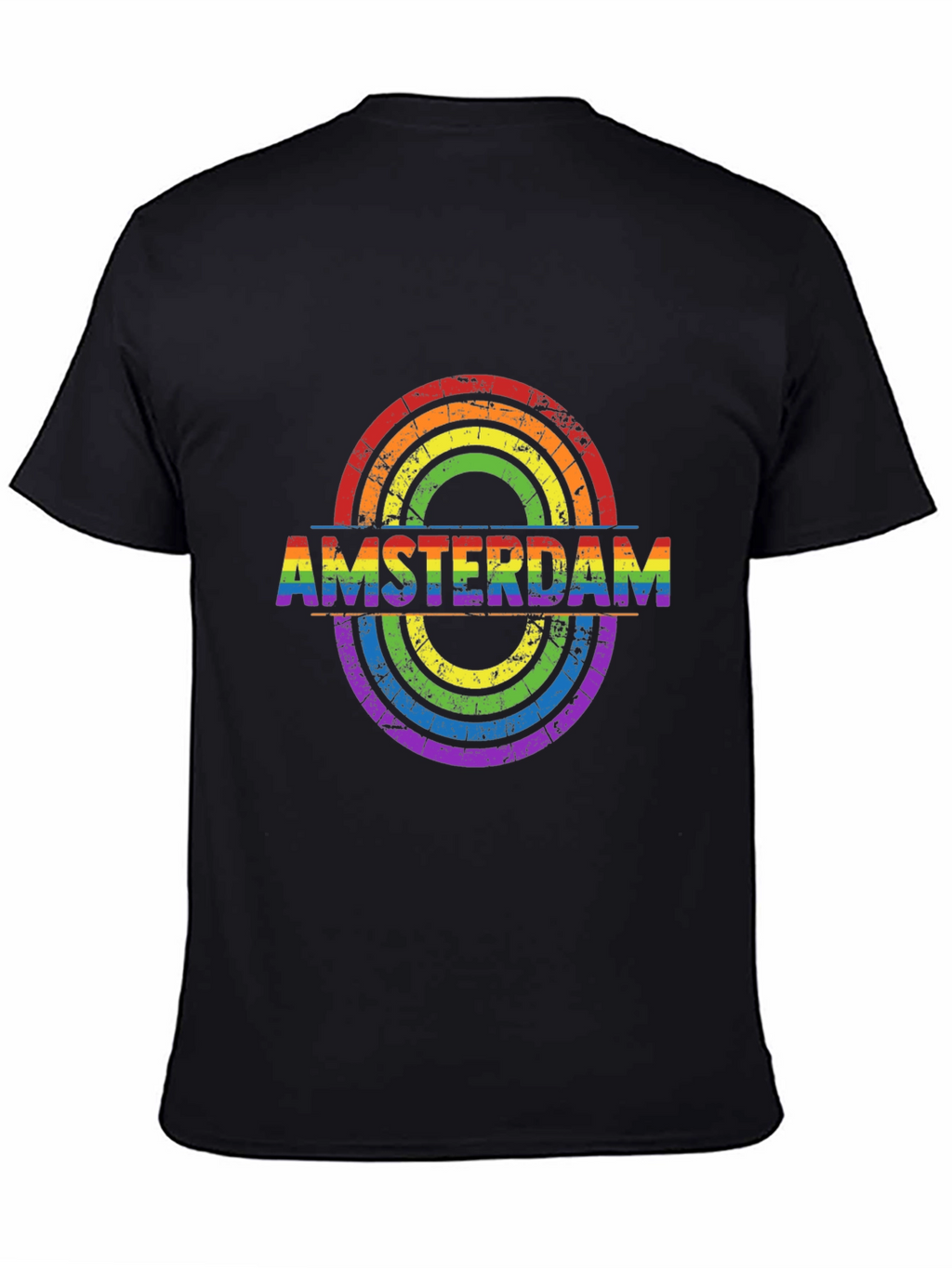 Amsterdam LGBT Pride Rainbow T-Shirt