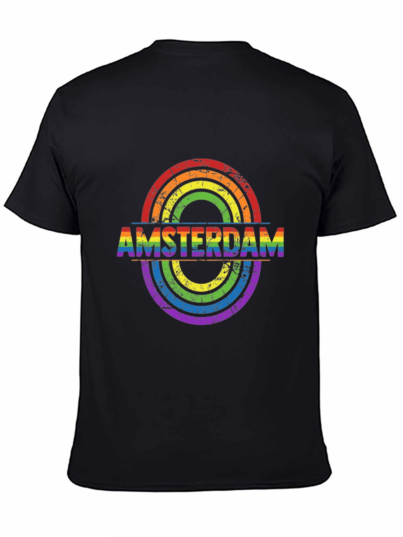 Amsterdam LGBT Pride Rainbow T-Shirt