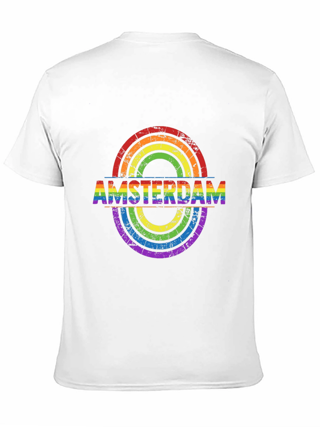 Amsterdam LGBT Pride Rainbow T-Shirt