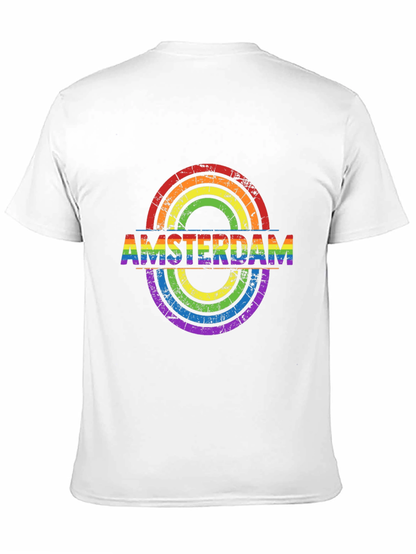 Amsterdam LGBT Pride Rainbow T-Shirt