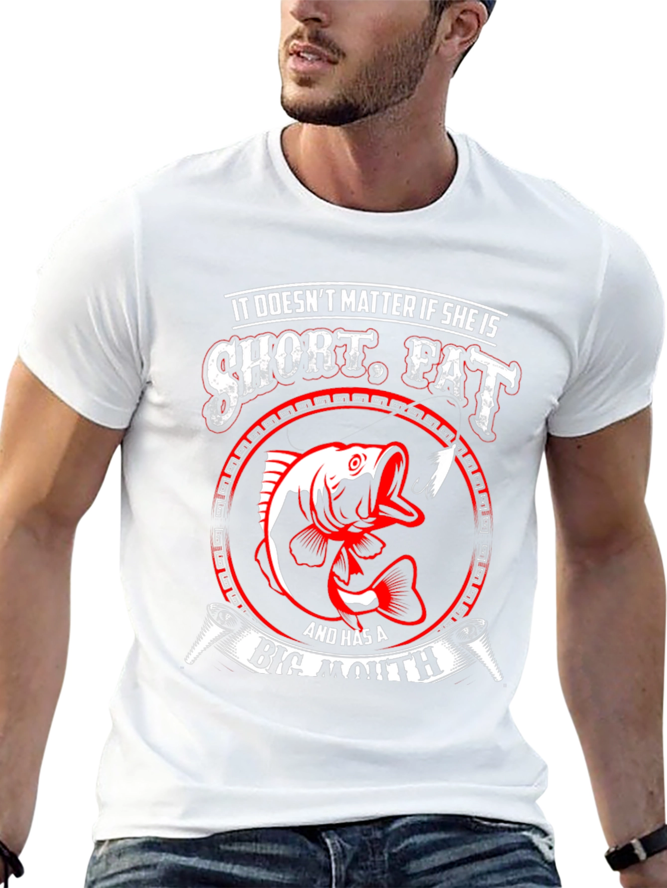 Humorous Fishing T-Shirt for Men
