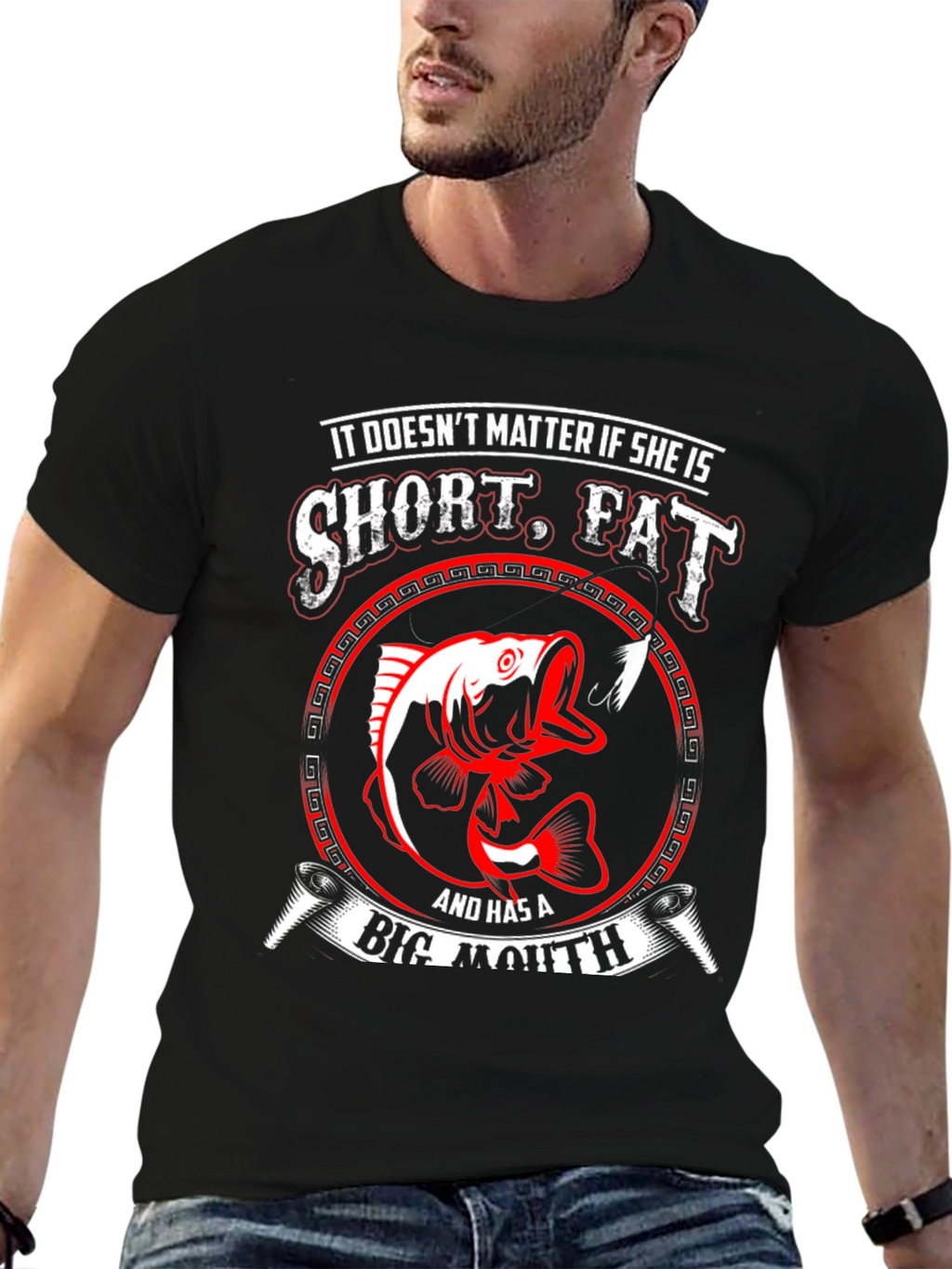 Humorous Fishing T-Shirt for Men
