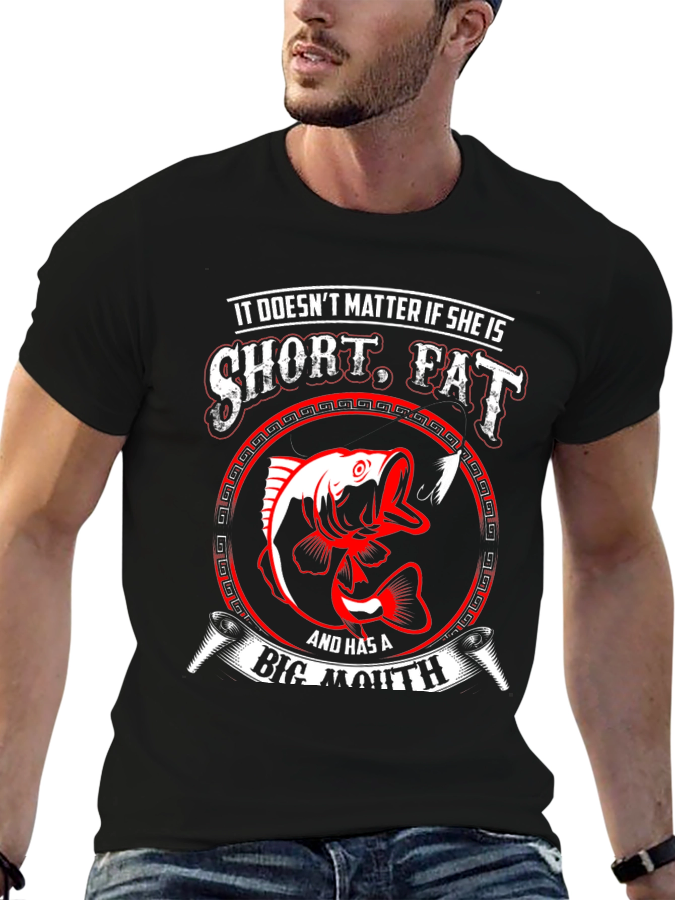 Humorous Fishing T-Shirt for Men