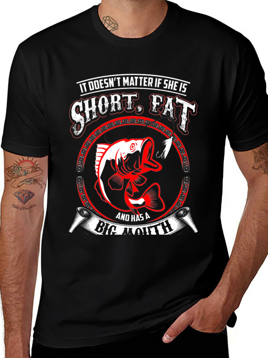 Humorous Fishing T-Shirt for Men