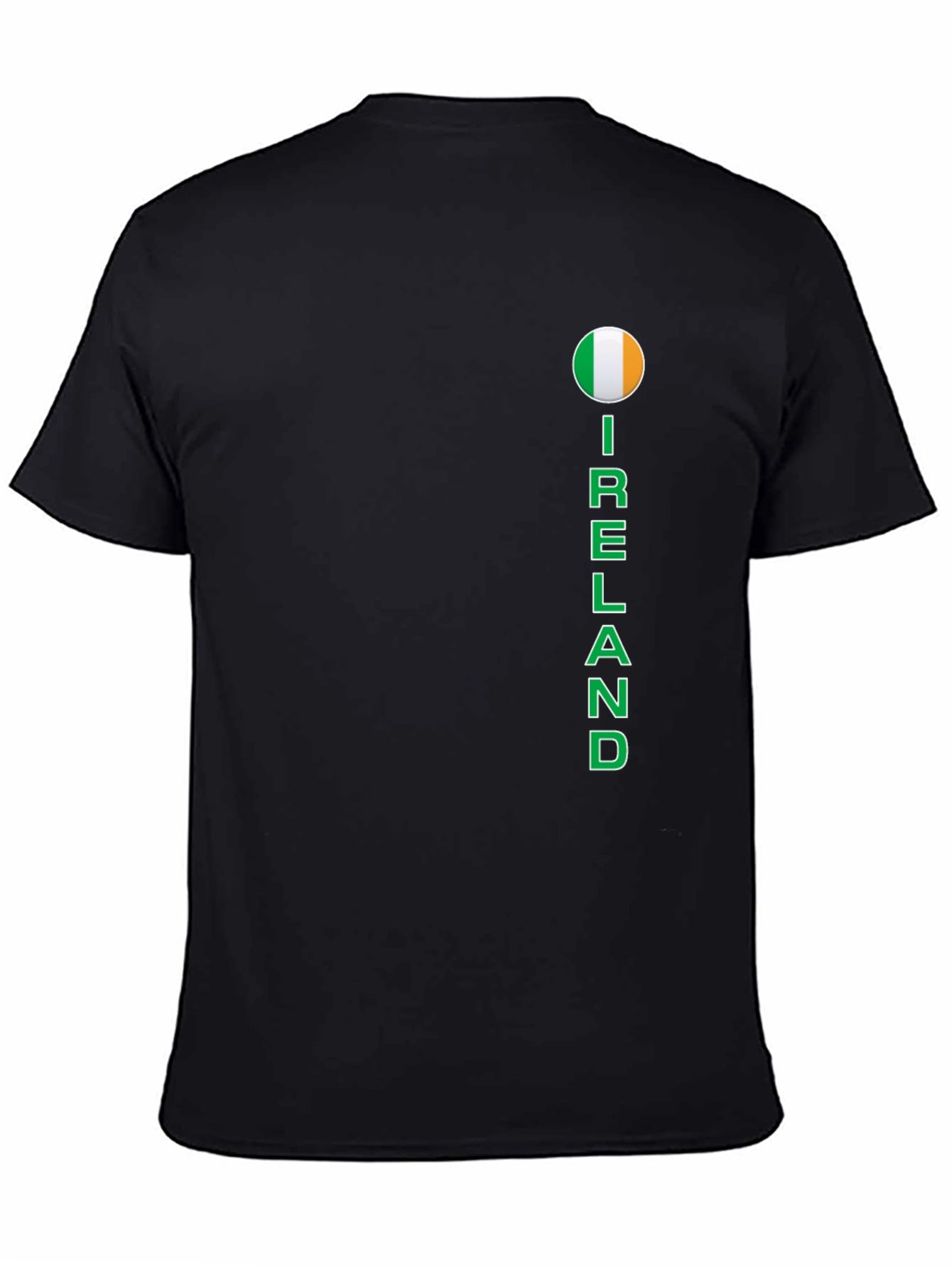 Ireland T-Shirt: Stylish Black Tee with Country Pride Design