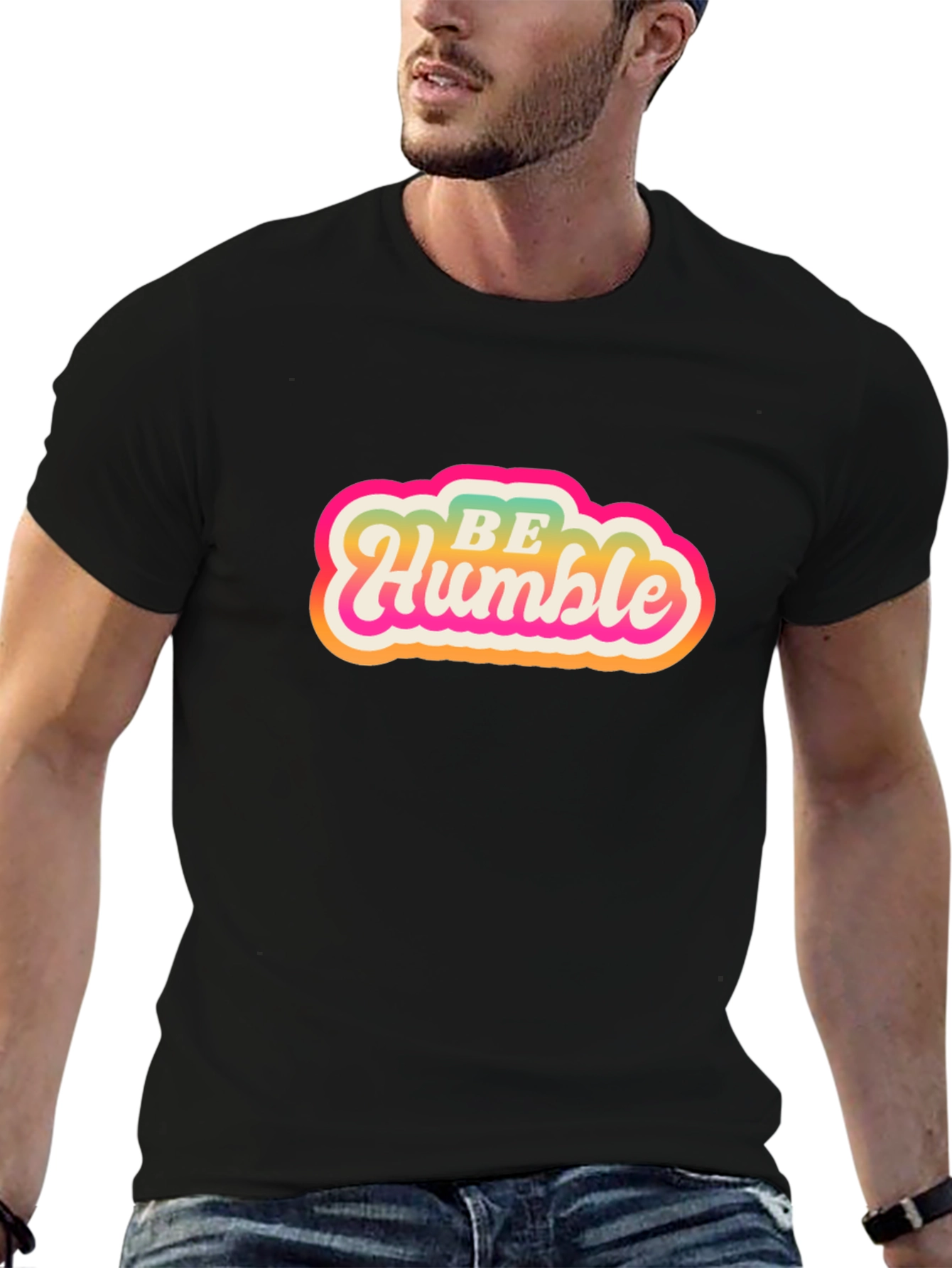 Be Humble Graphic Tee - Retro Style