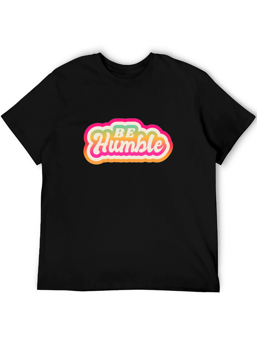Be Humble Graphic Tee - Retro Style