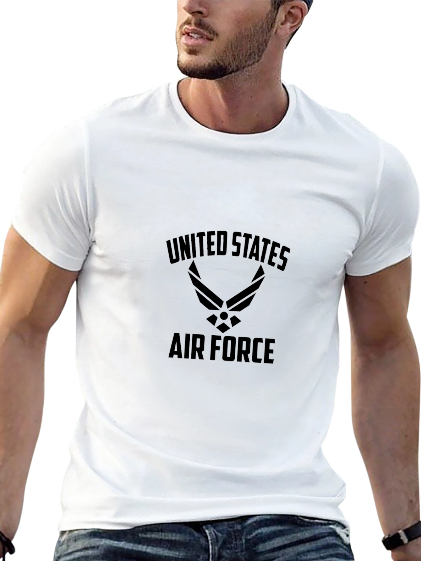 United States Air Force Black T-Shirt
