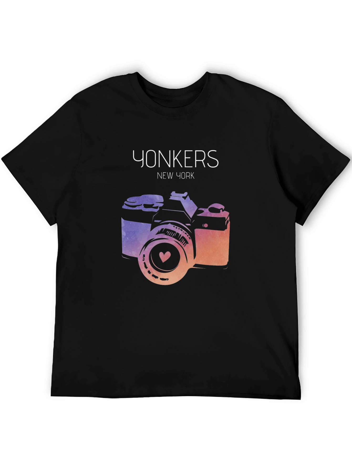 Yonkers New York Camera T-Shirt